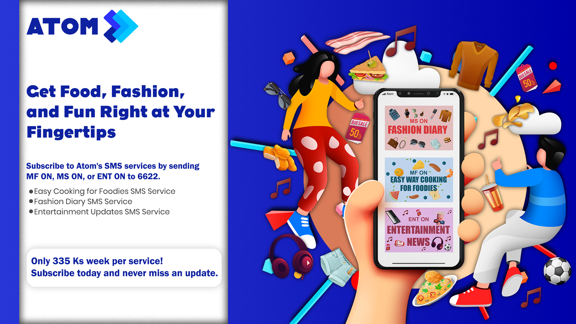 Product launch campaign creative